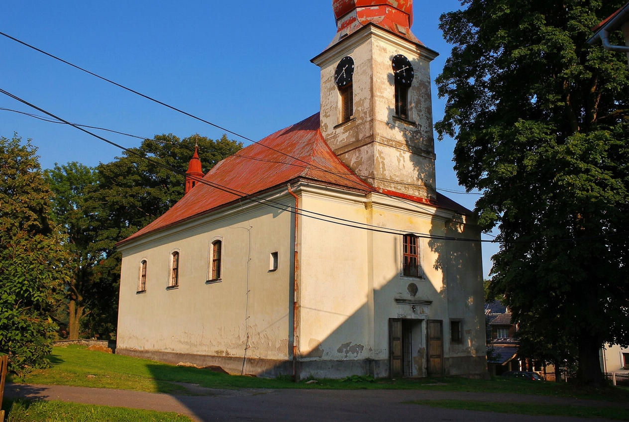 Kostel v Říčkách v Orlických horách